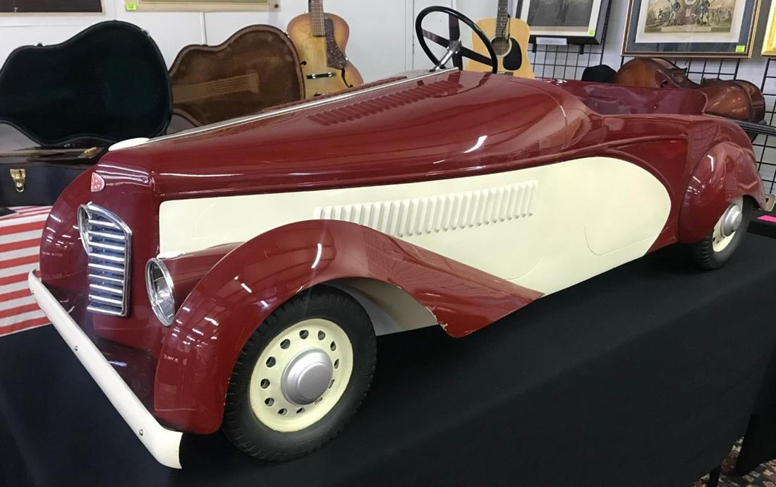 large pedal car