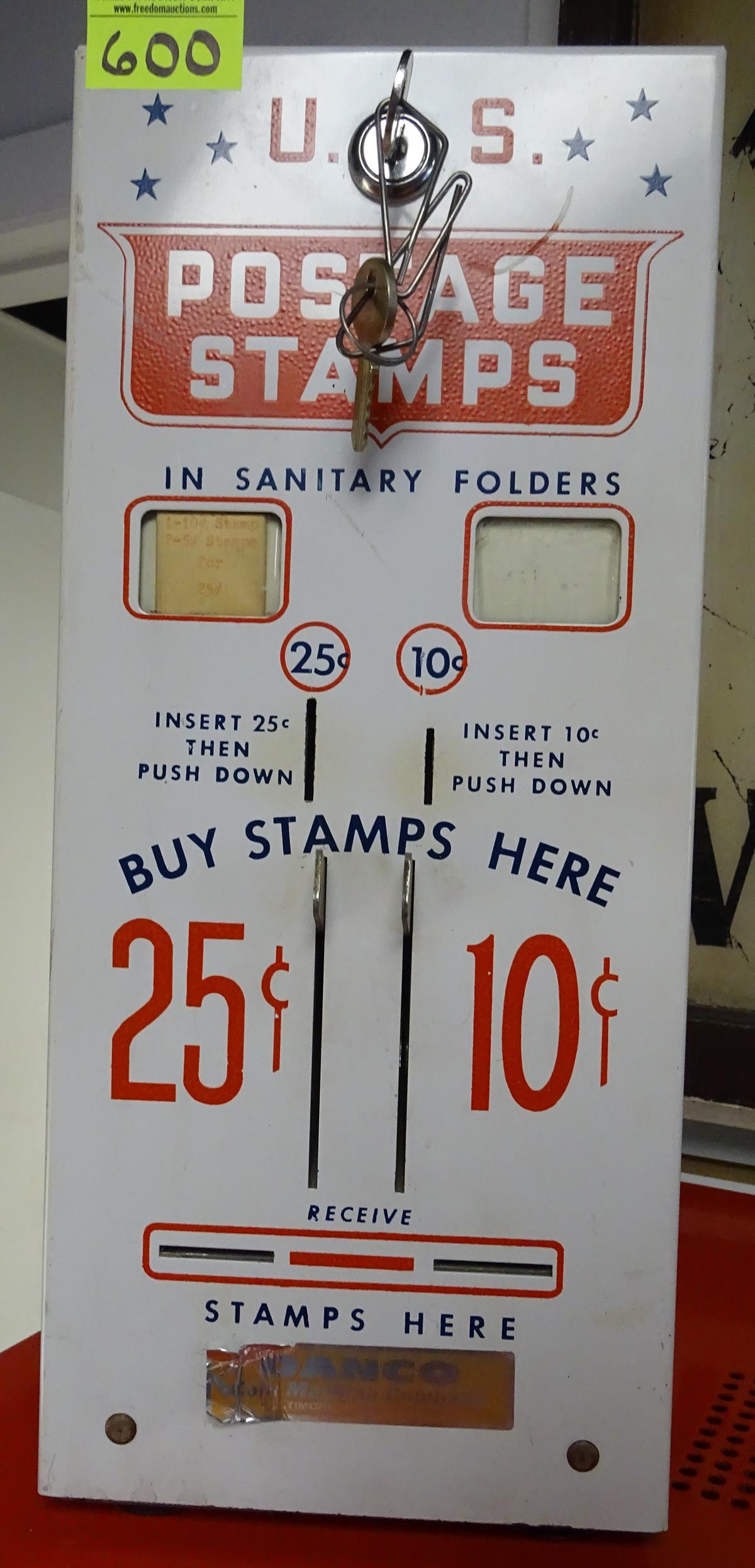 U.S. POSTAGE STAMP VENDING MACHINE Mar 08, 2020 Freedom Auction