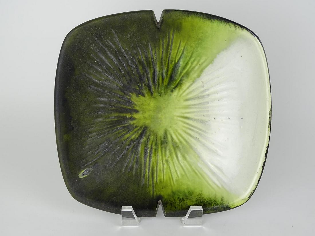 FANTONI FOR RAYMOR, ITALY, CERAMIC ASHTRAY: 9"