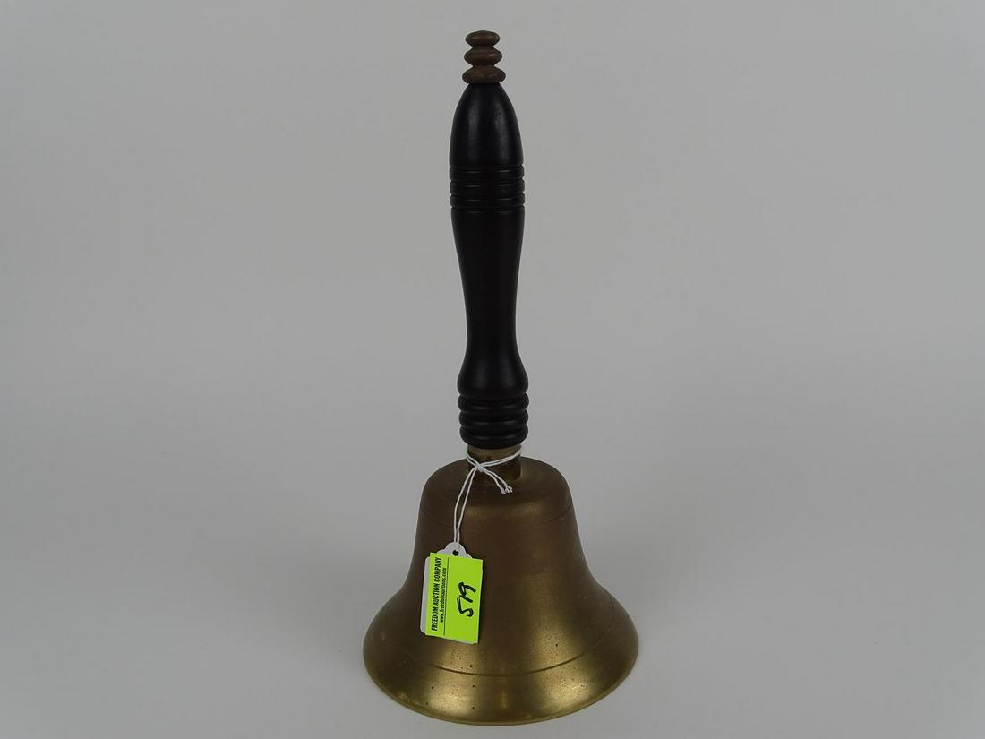 SCHOOL HOUSE BELL: 12"H