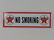 TEXACO NO SMOKING PORCELAIN SIGN