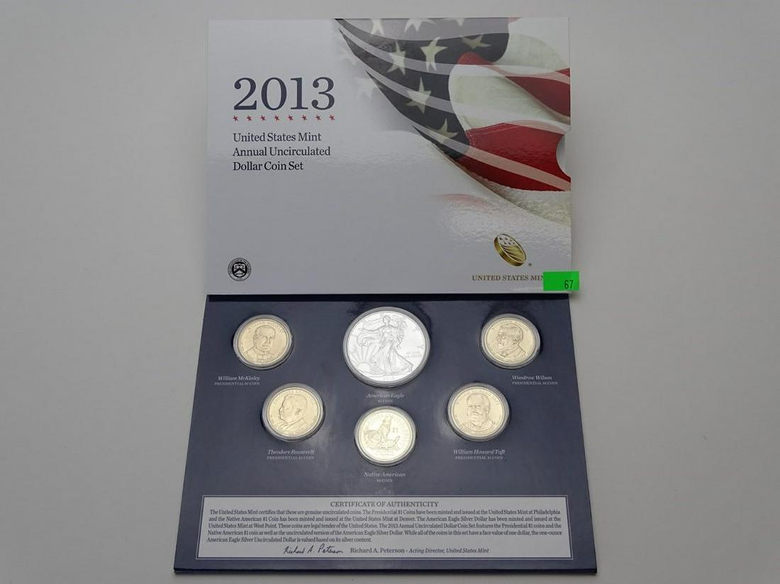 2013 U.S. MINT ANNUAL UNCIRCULATED SET (1 of 1)