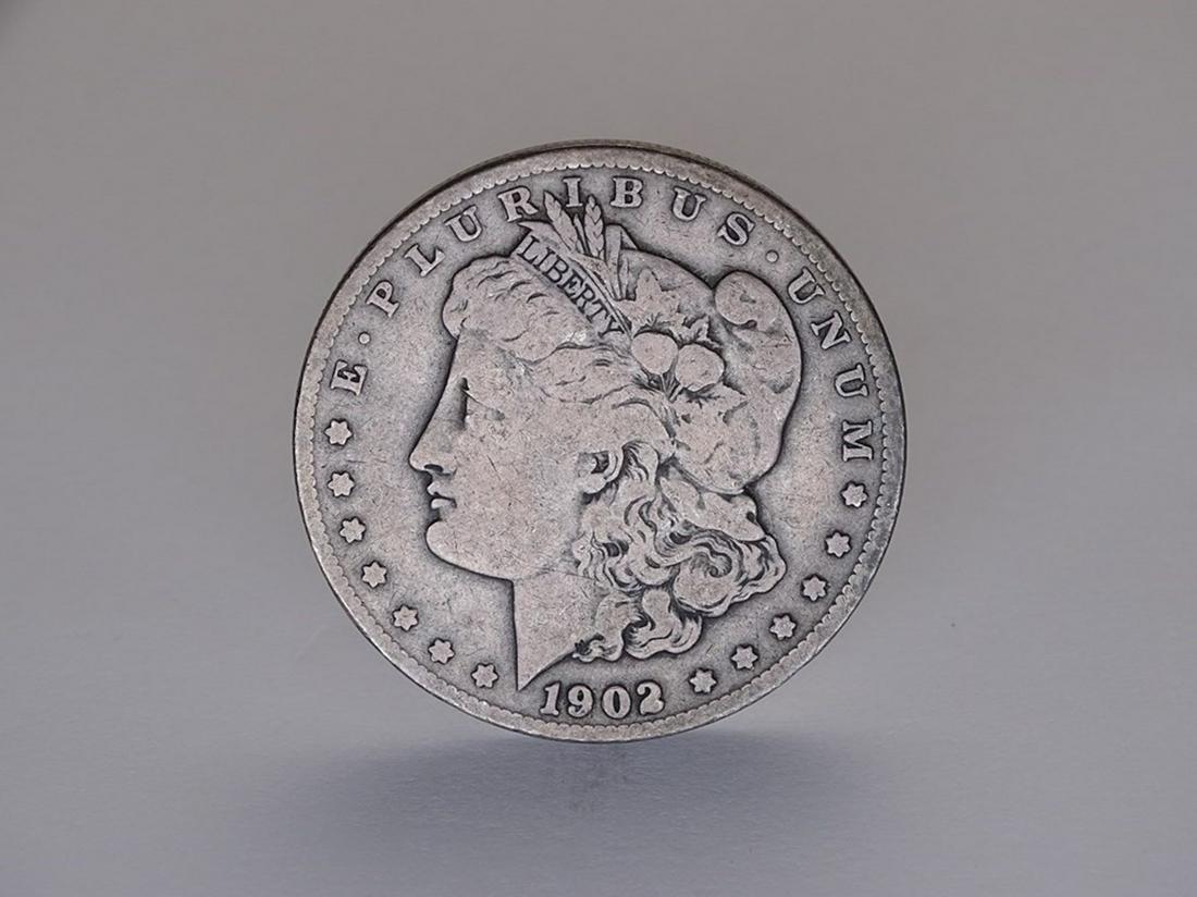 1902-S MORGAN SILVER DOLLAR (1 of 2)