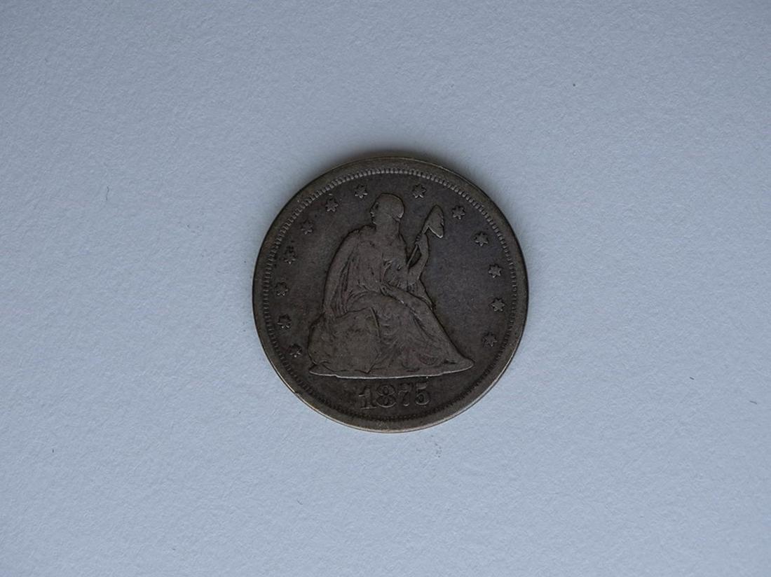 1875-S U.S. 20-CENT PIECE (1 of 2)
