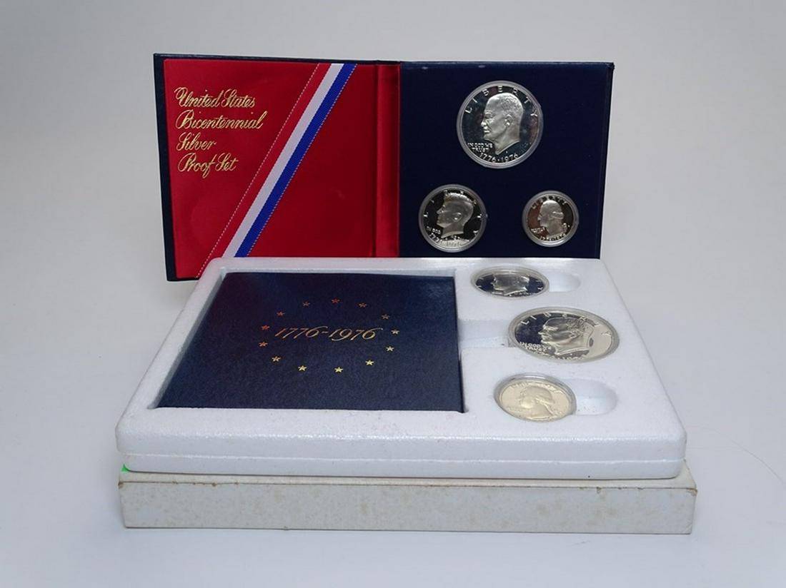 PAIR - 1976 BICENTENNIAL SILVER PROOF SETS (1 of 1)