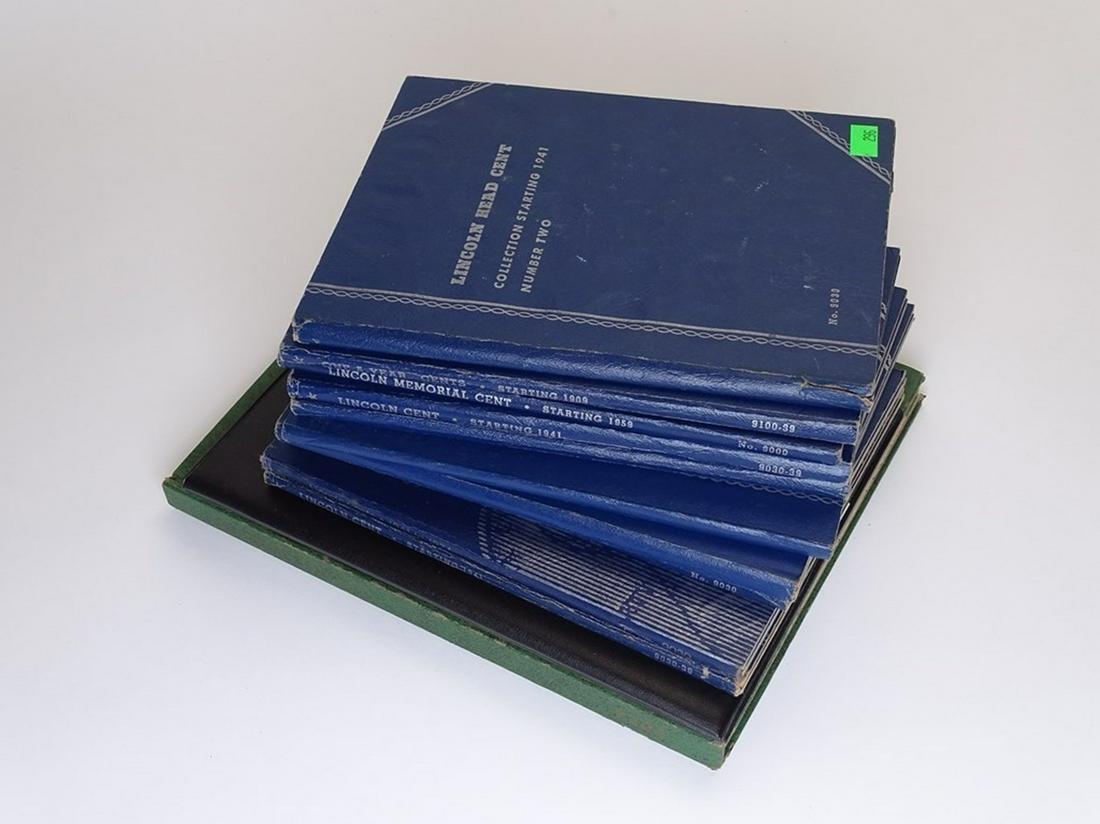 COLLECTION OF U.S. LINCOLN CENT BOOKS (1 of 1)