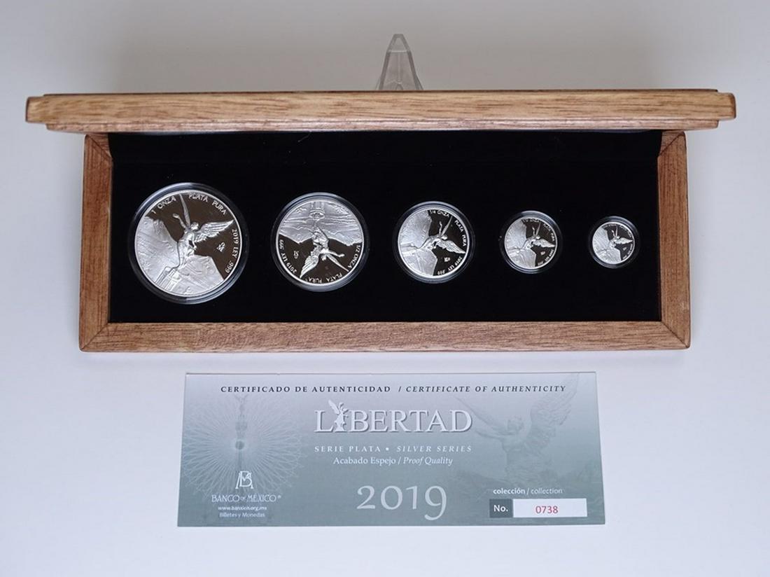 2019 MEXICO LIBERTAD  PROOF SET (1 of 2)