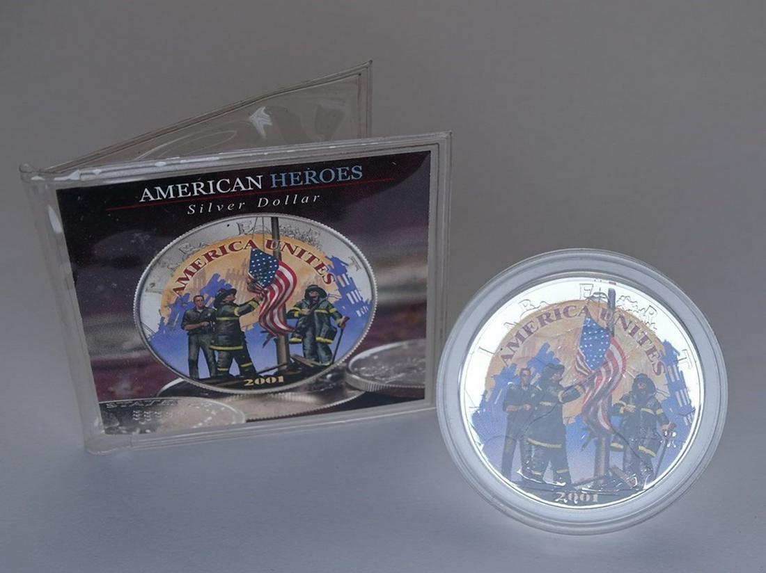 2001 AMERICAN SILVER EAGLE (1 of 2)