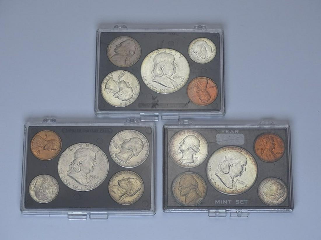 TRIO OF U.S. MINT SETS (1 of 1)