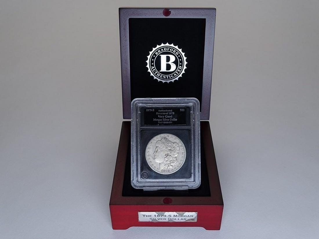 1879-S MORGAN SILVER DOLLAR (1 of 2)