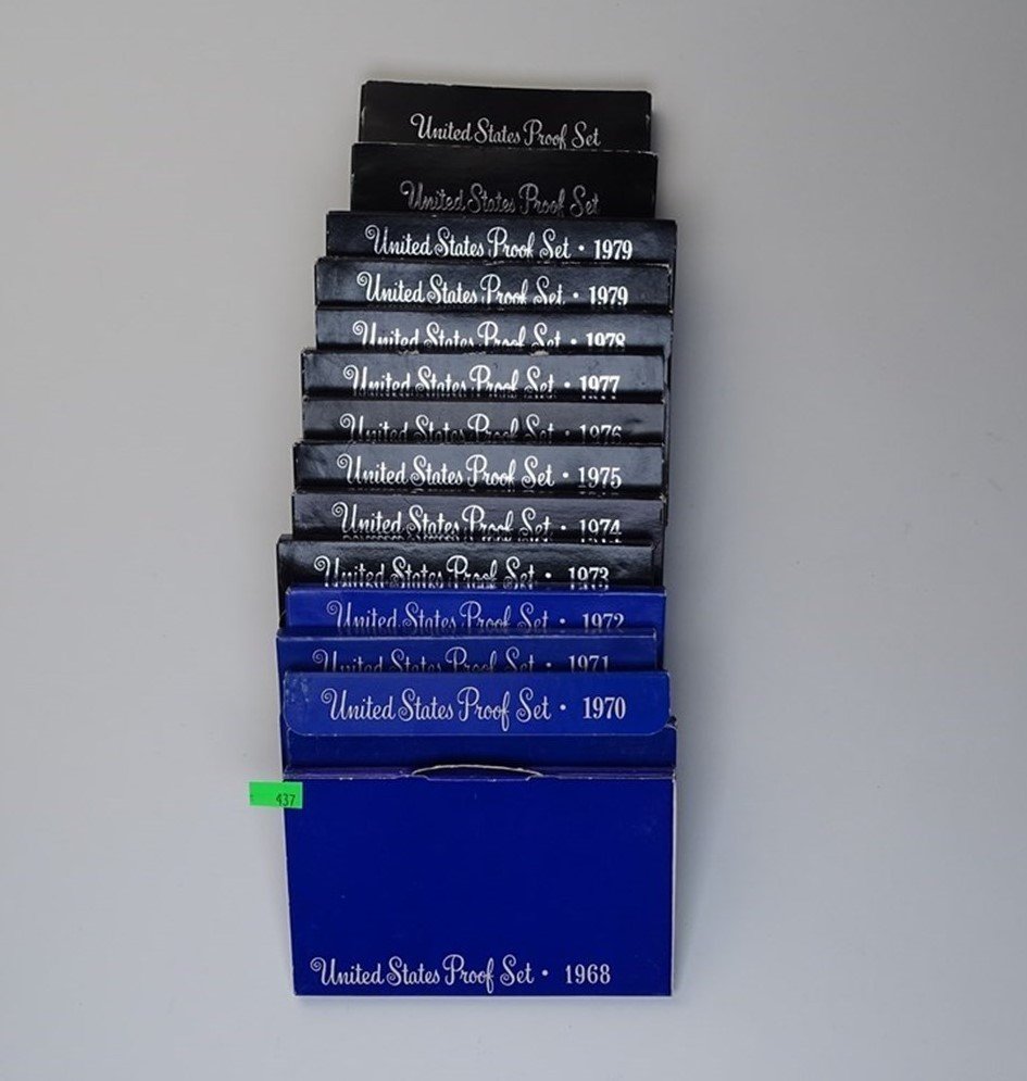 1968-1981 U.S. PROOF SETS (1 of 1)