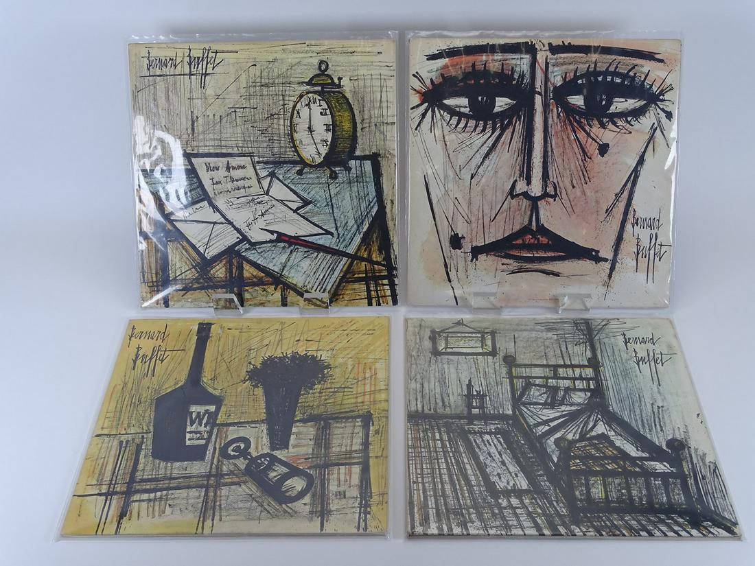 BERNARD BUFFET ILLUSTRATED LP RECORDS: ELLA FITZGERALD SINGS THE GEORGE AND IRA GERSCHWIN SONG BOOK - NELSON RIDDLE.