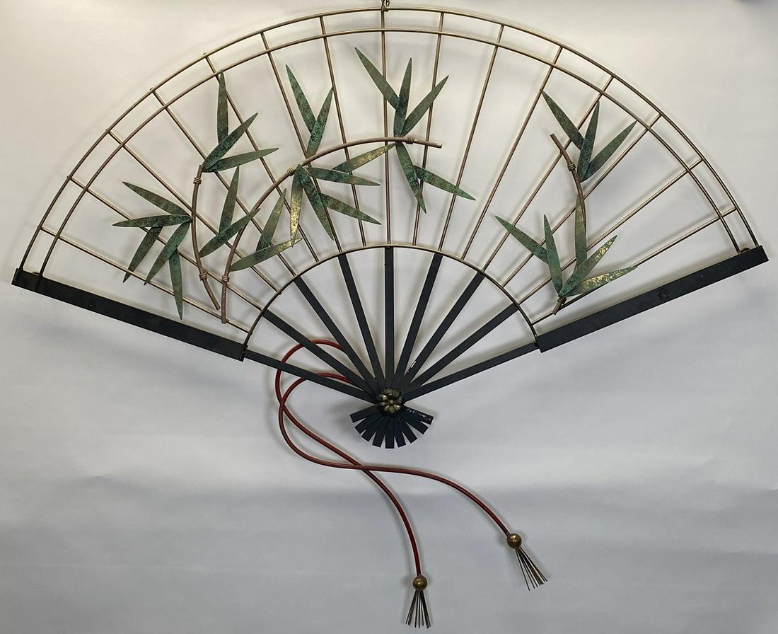 CURTIS JERE METAL WALL ART: 43"X36"