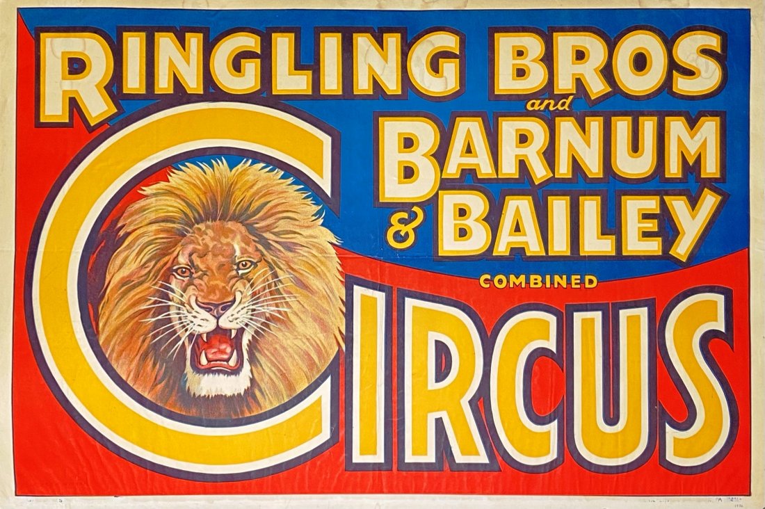 RINGLING BROS. & BARNUM & BAILEY CIRCUS POSTER (1 of 1)