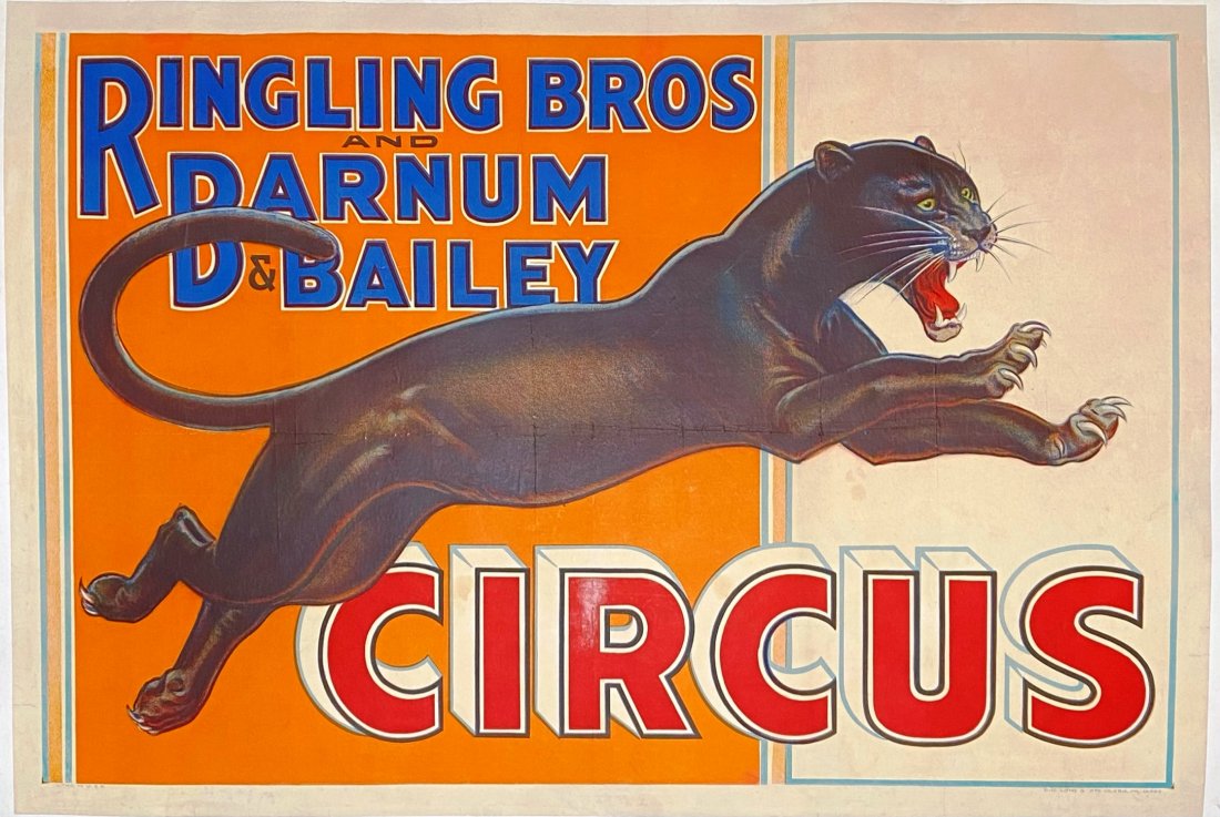 RINGLING BROS. & BARNUM & BAILEY CIRCUS POSTER (1 of 1)