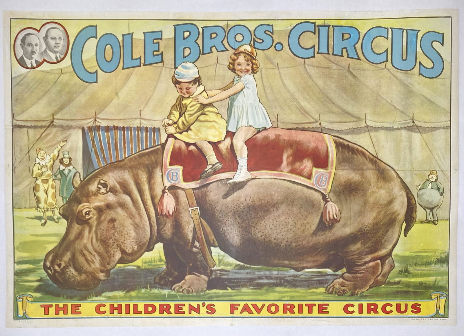 COLE BROS. CIRCUS POSTER (1 of 1)