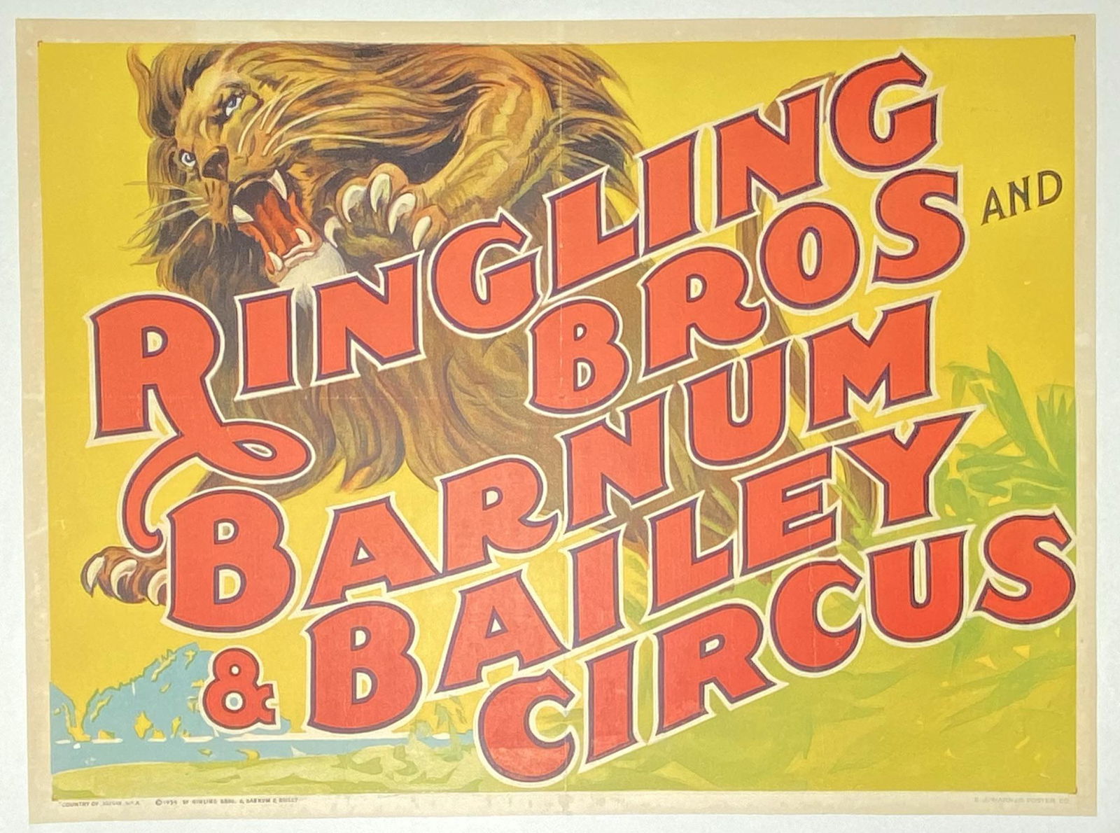 RINGLING BROS. AND BARNUM & BAILEY CIRCUS POSTER (1 of 1)