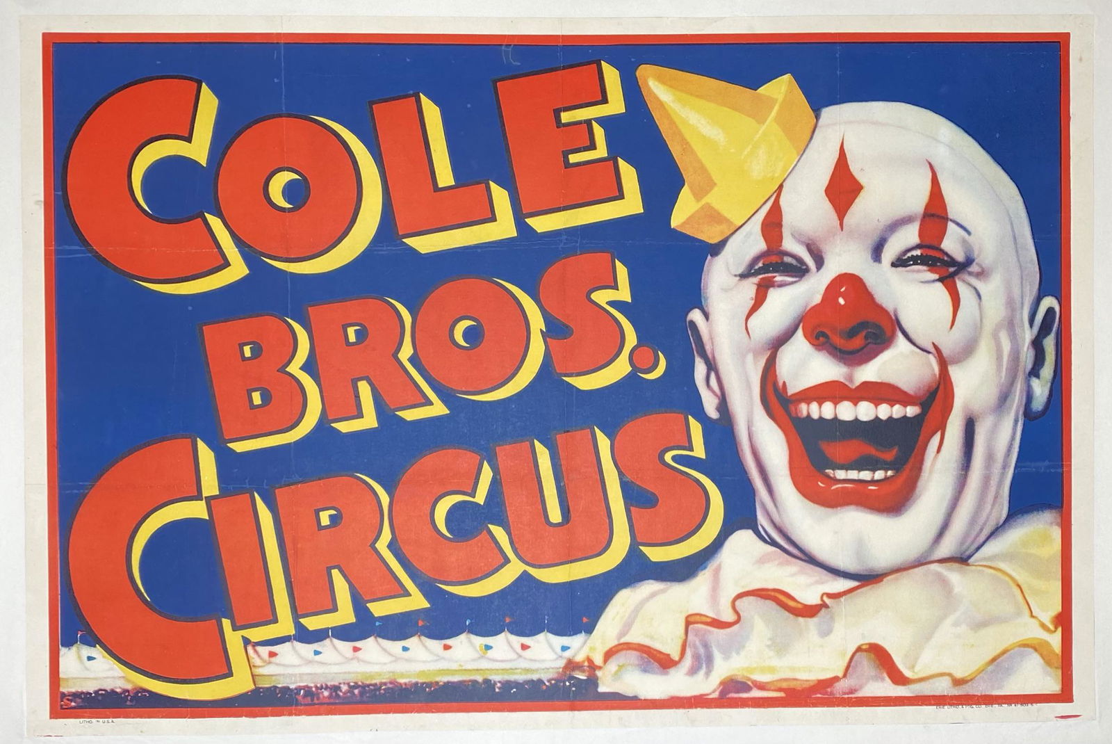 COLE BROS. CIRCUS POSTER (1 of 1)