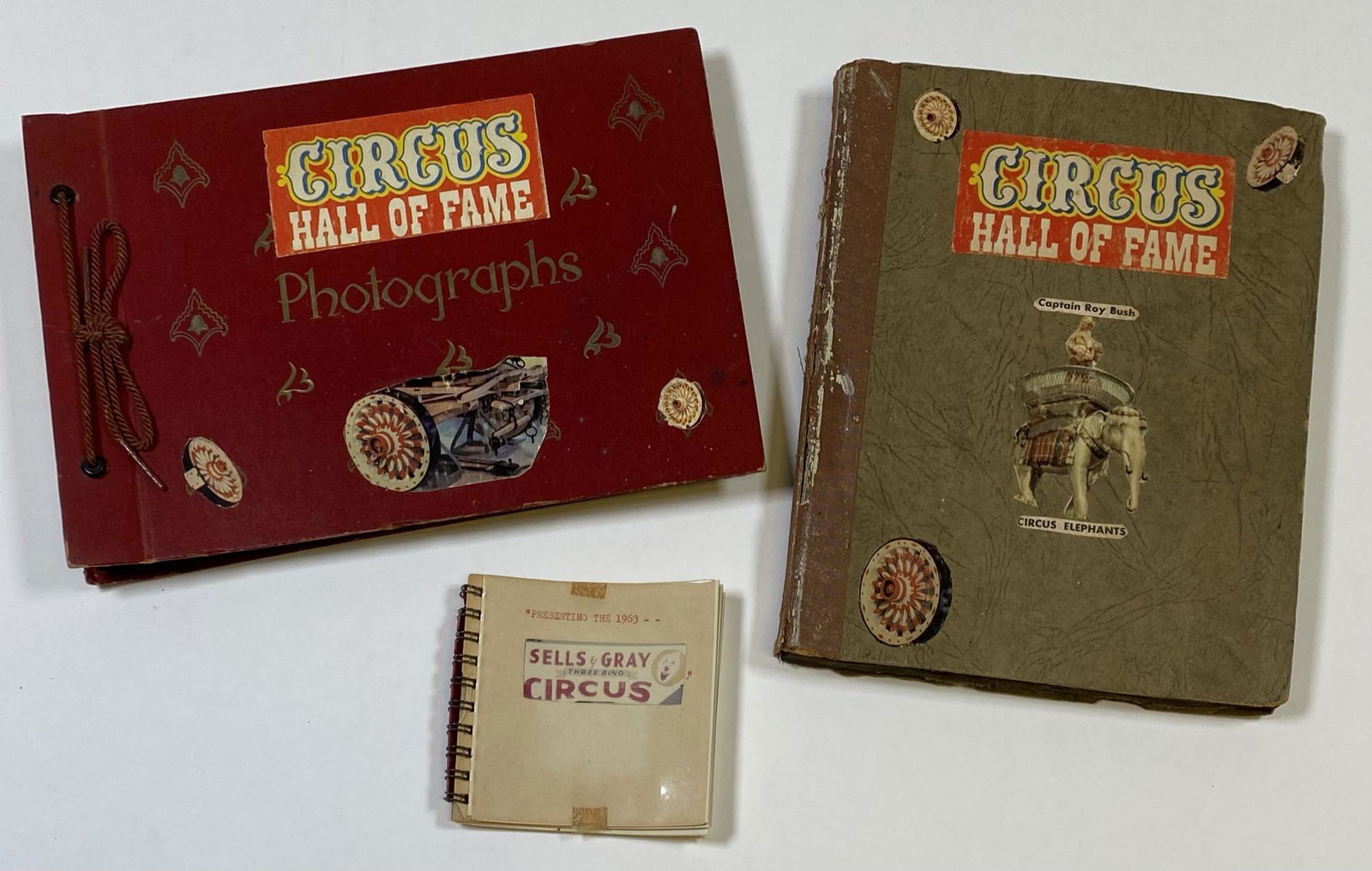 HENRY BUSH COLLECTION OF CIRCUS PHOTO ALBUMS (1 of 2)