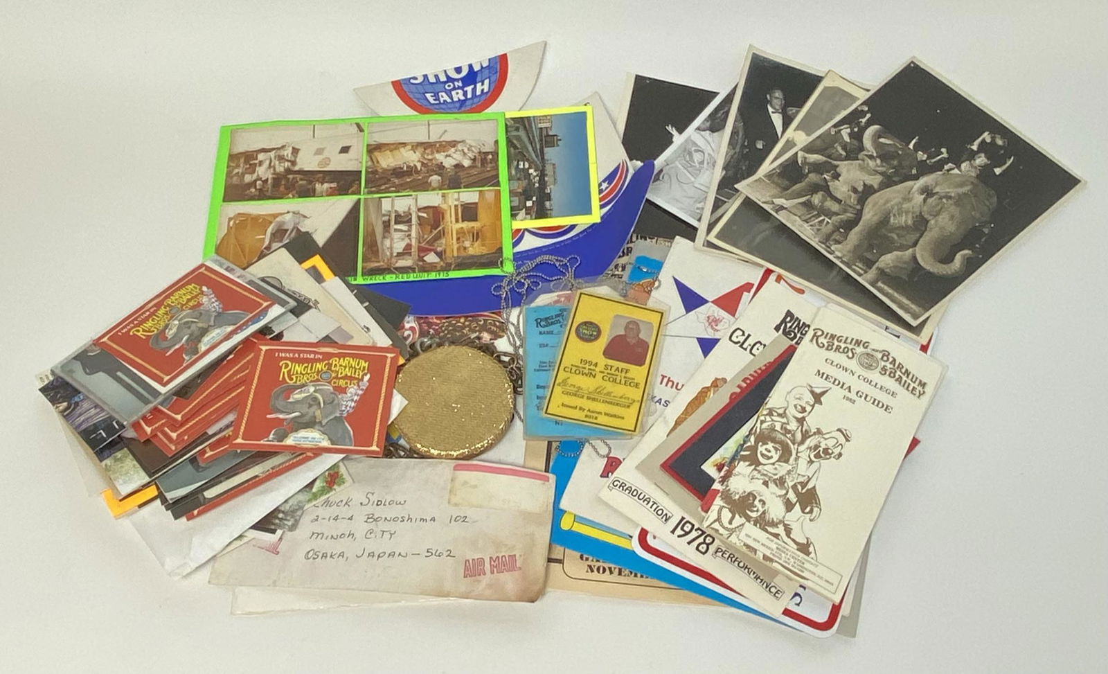 GEORGE SHELLENBERGER MEMORABILIA (1 of 1)