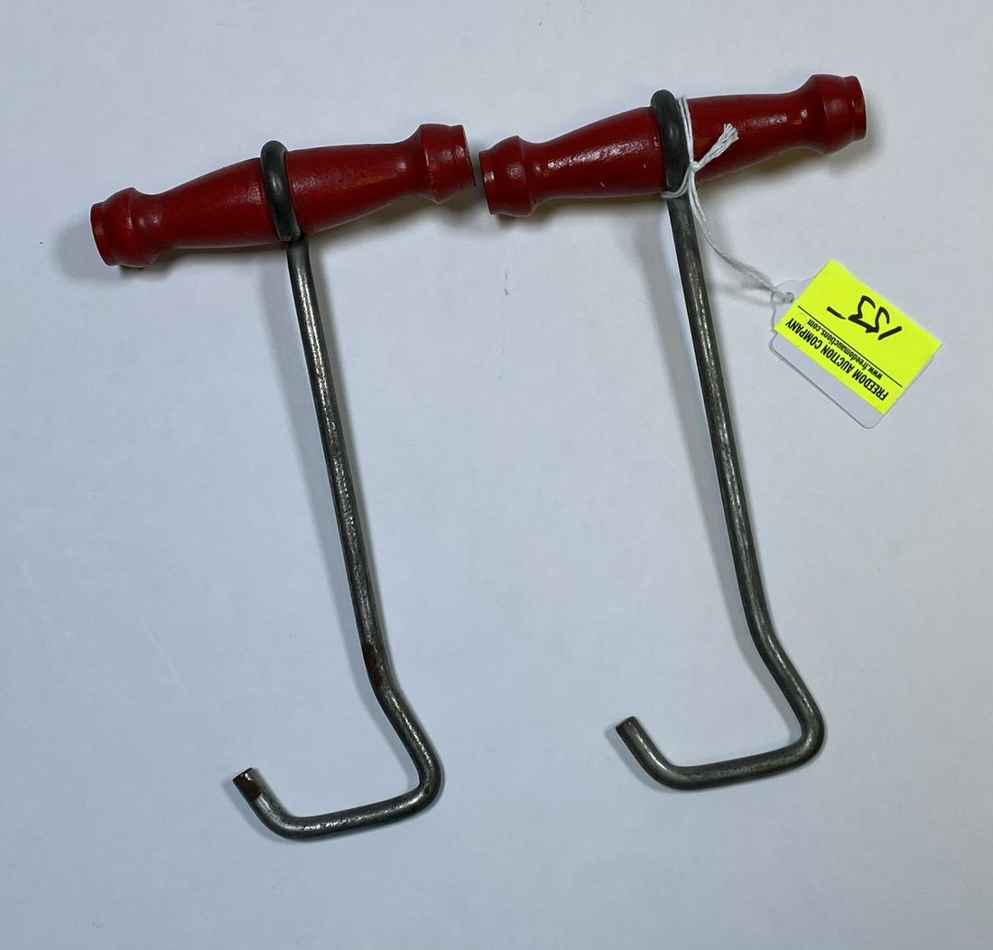 PAIR OF RBBB BOOT HOOKS (1 of 1)