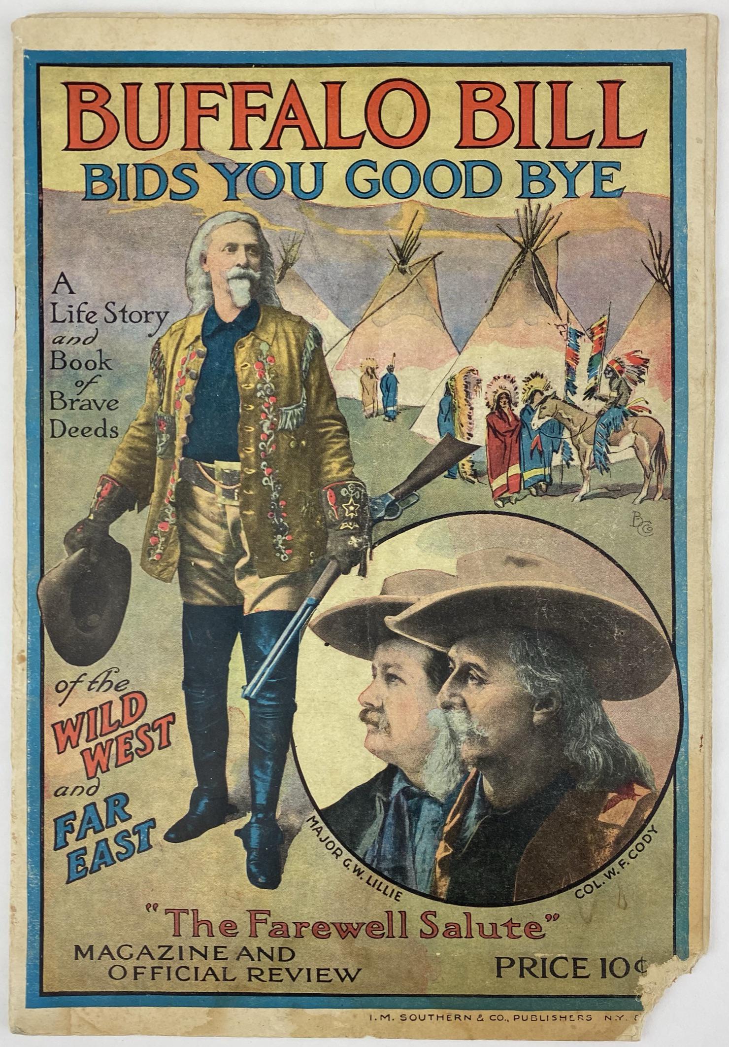 BUFFALO BILL WILD WEST SHOW MAGAZINE & REVIEW (1 of 1)