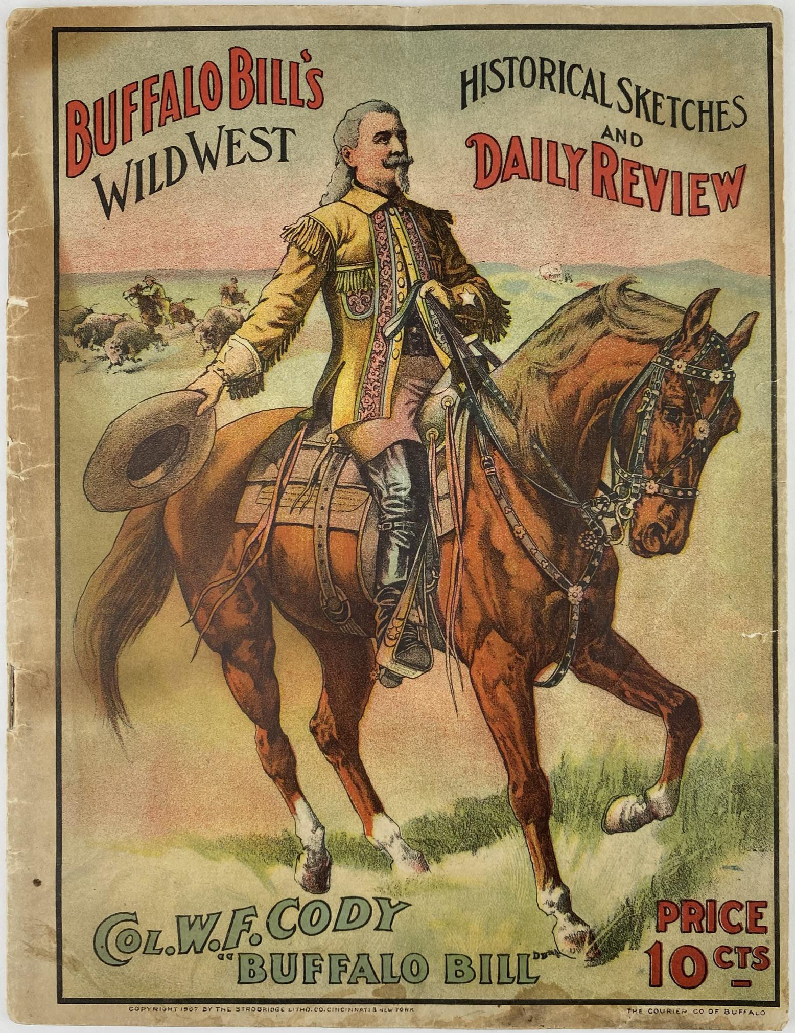 BUFFALO BILL WILD WEST SHOW MAGAZINE & REVIEW (1 of 2)