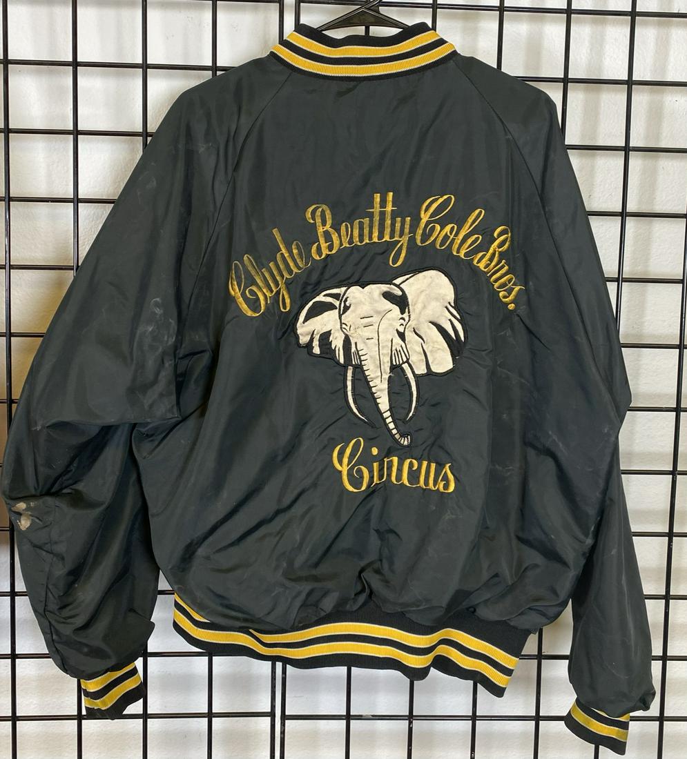 CLYDE BEATTY COLE BROS. CIRCUS WINDBREAKER JACKET (1 of 2)
