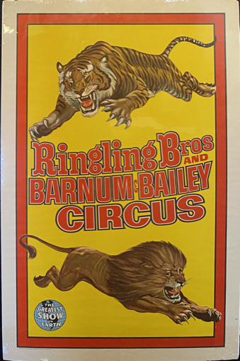 RINGLING BROS. & BARNUM & BAILEY CIRCUS POSTER (1 of 1)