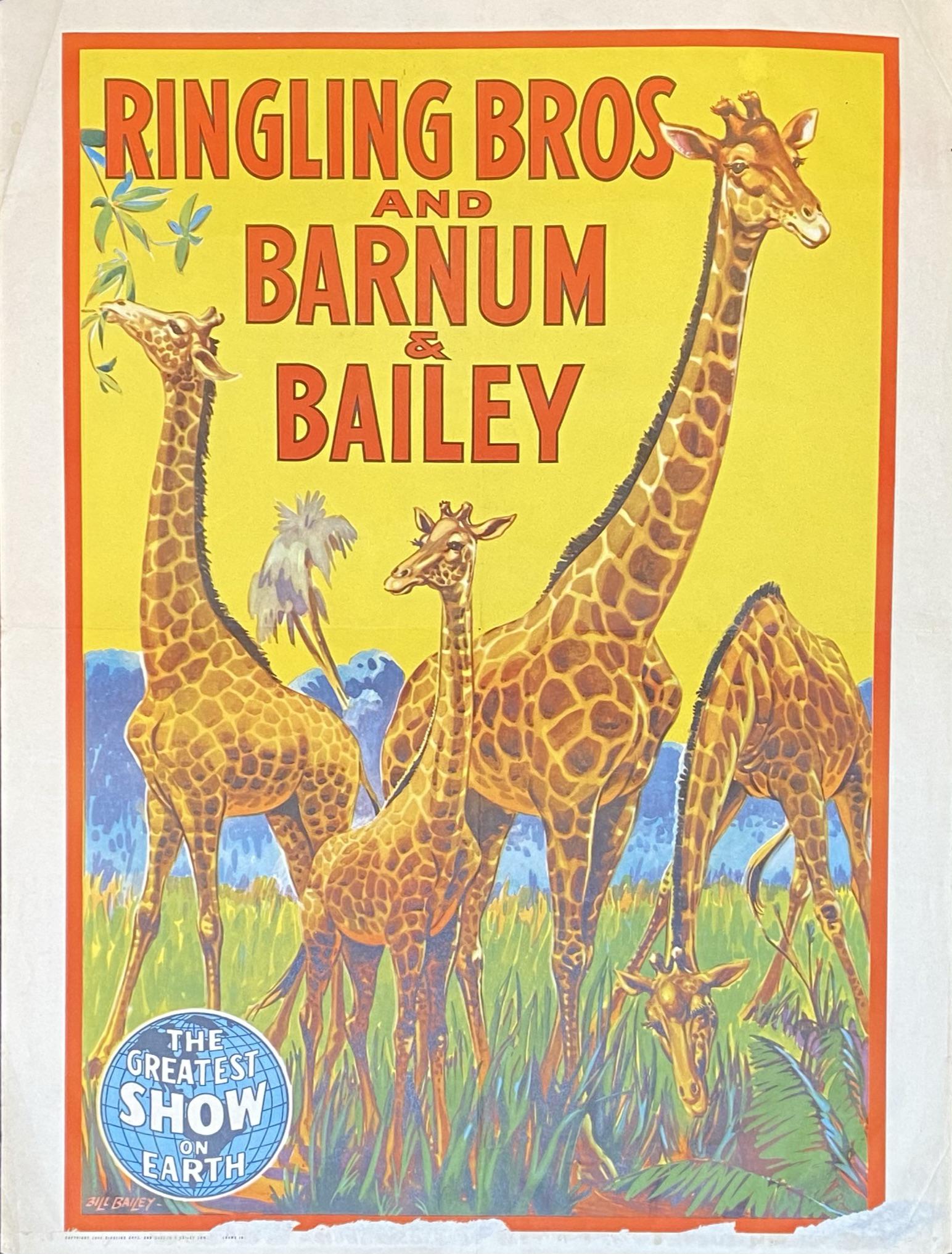 RINGLING BROS. & BARNUM & BAILEY CIRCUS POSTER (1 of 1)
