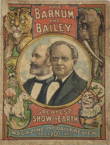 1911 BARNUM & BAILEY CIRCUS MAGAZINE & DAILY REVIEW (1 of 2)