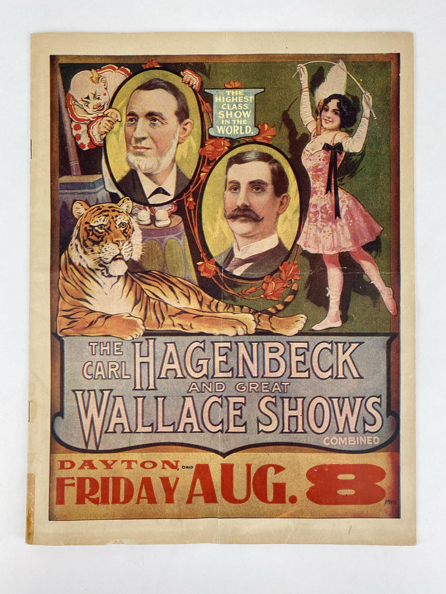 1913 HAGENBECK-WALLACE CIRCUS COURIER (1 of 3)