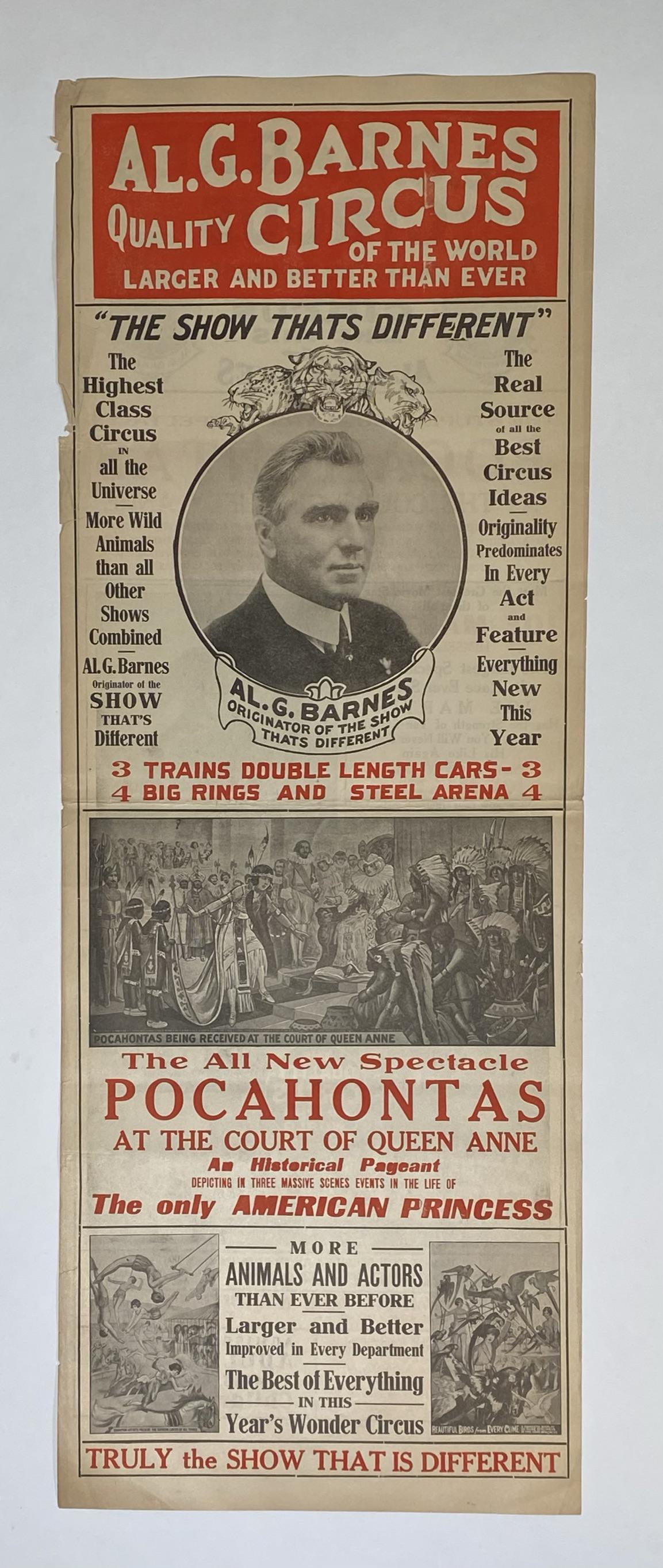 AL G. BARNES CIRCUS HERALD (1 of 2)