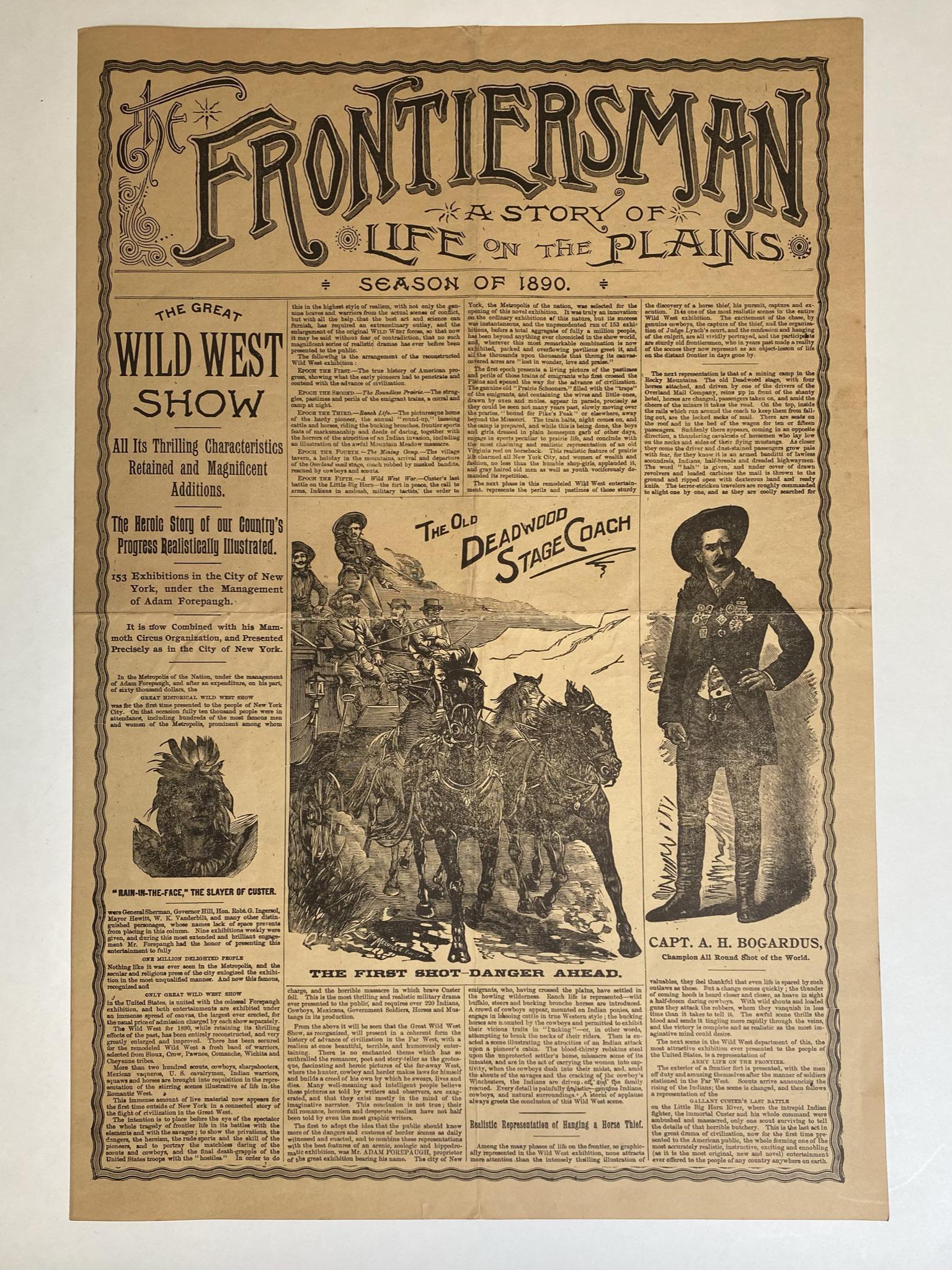 ADAM FOREPAUGH CIRCUS COURIER (1 of 3)