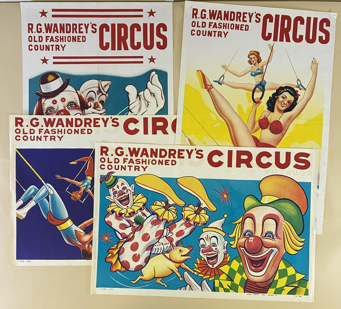 4 R.G. WANDREY'S OLD-FASHIONED COUNTRY CIRCUS POSTERS (1 of 1)