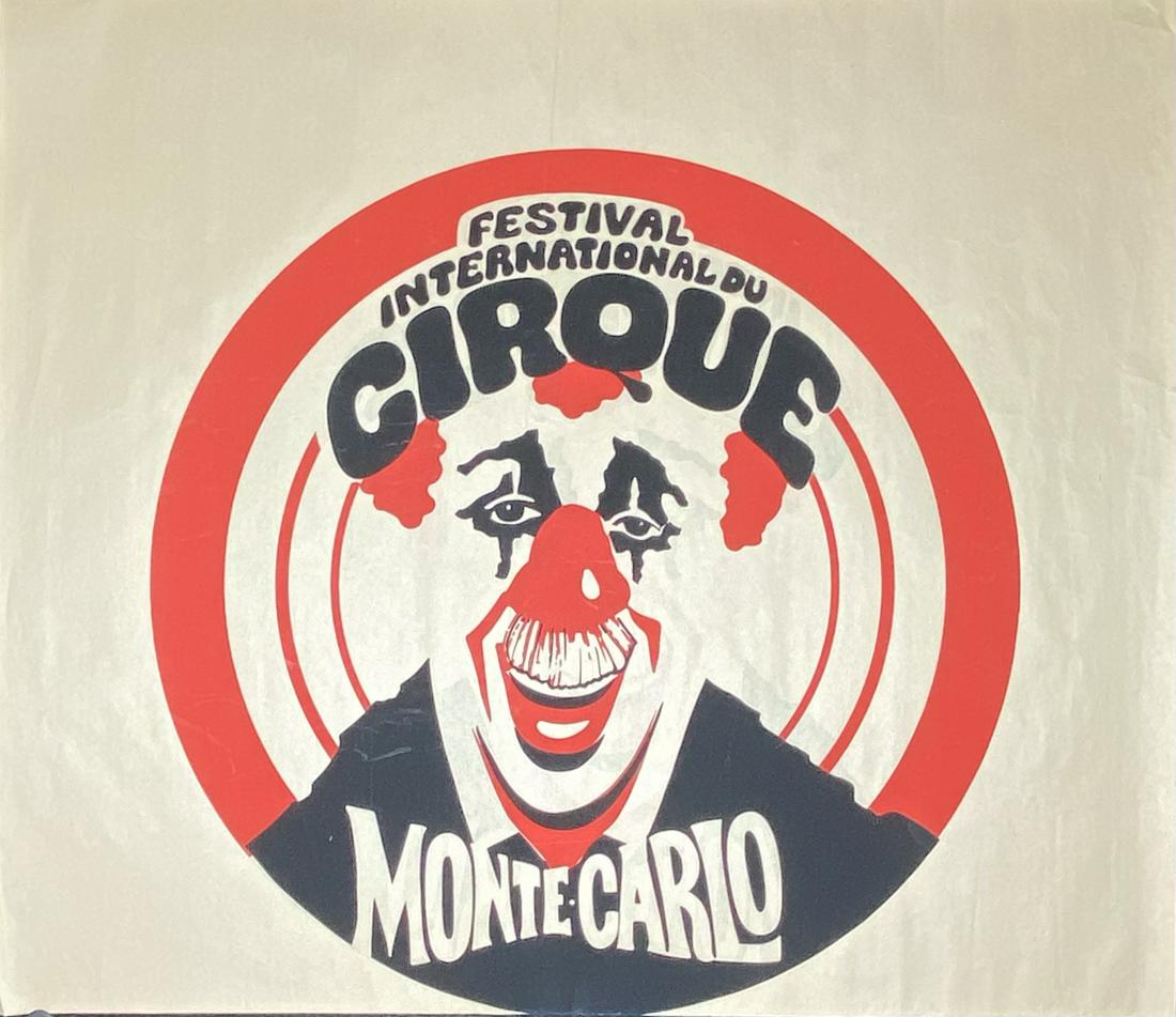 FESTIVAL INT'L DU CIRQUE MONTE CARLO POSTER (1 of 1)