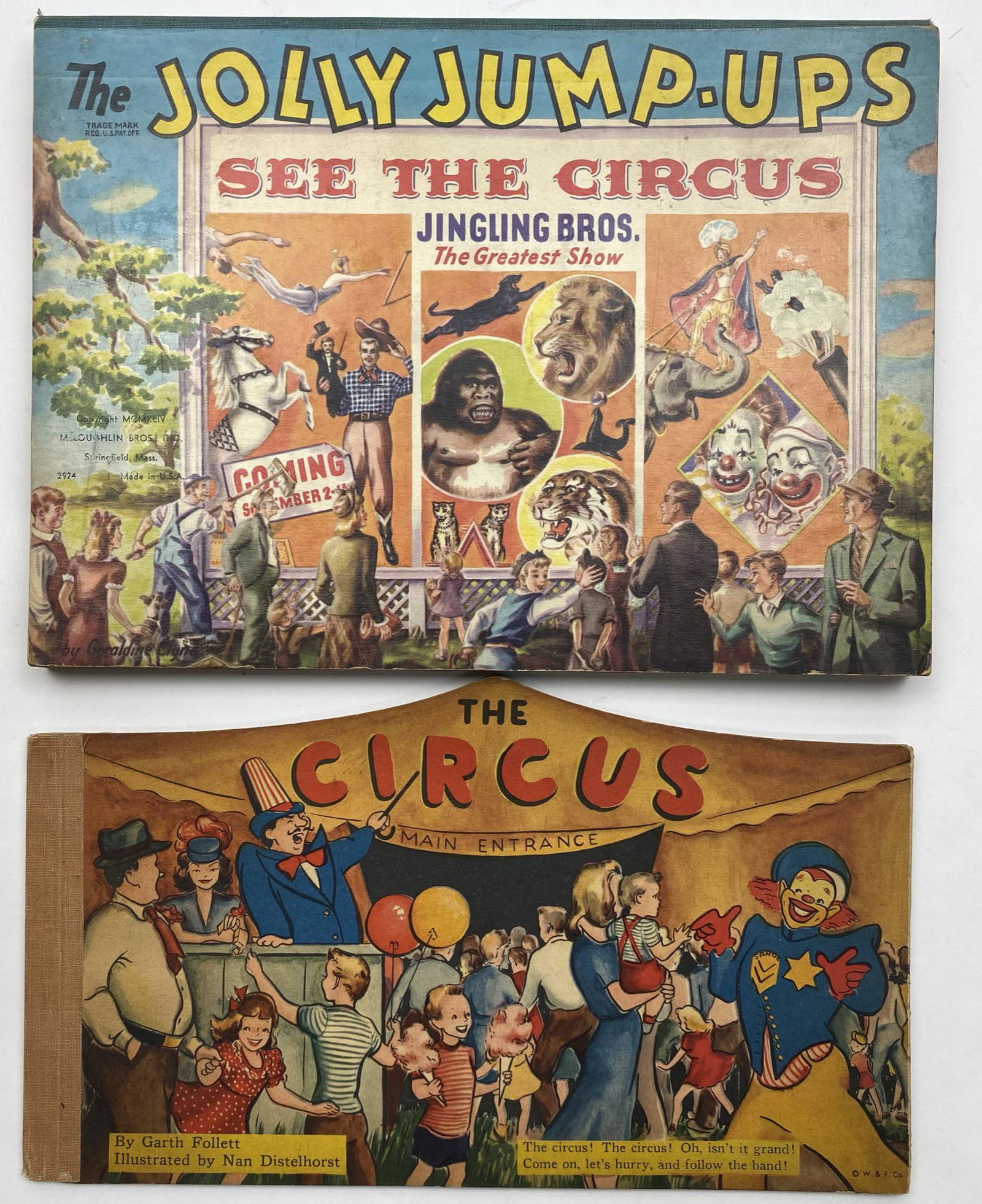 PAIR OF VINTAGE CIRCUS BOOKS (1 of 2)