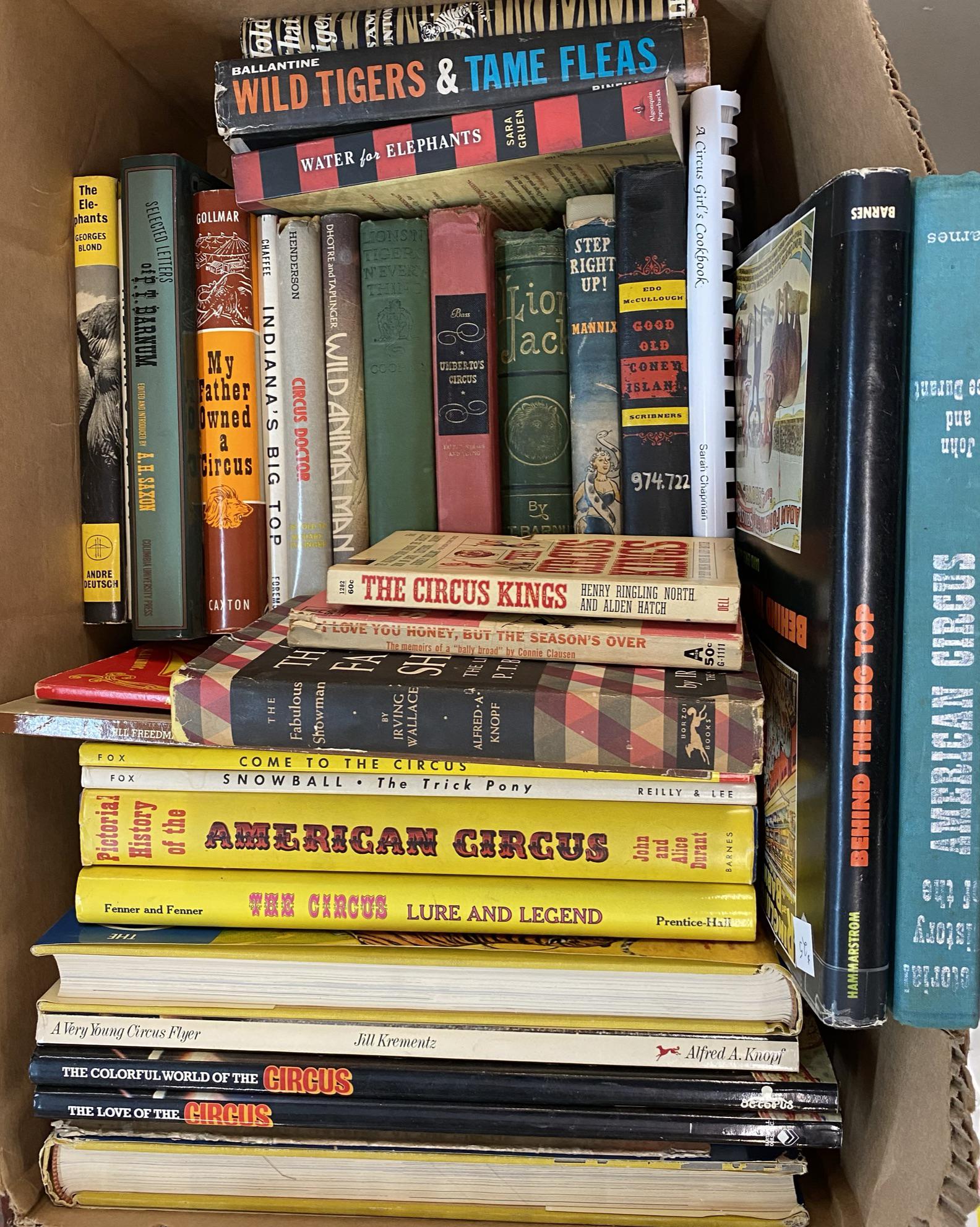 COLLECTION OF CIRCUS BOOKS (1 of 1)