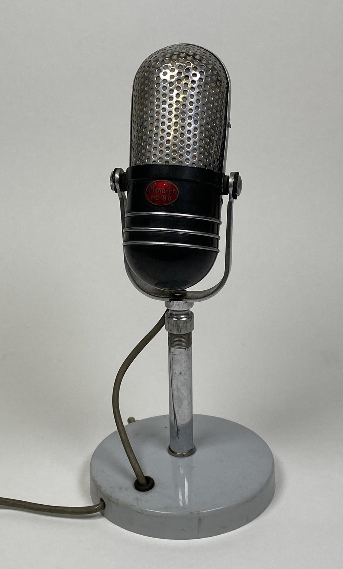 MONARCH MC-80 VINTAGE MICROPHONE: SEE TITLE