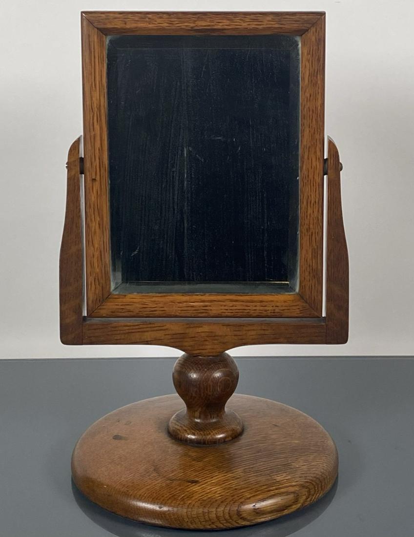 HAMILTON MFG. SHAVING MIRROR: 13.5"H