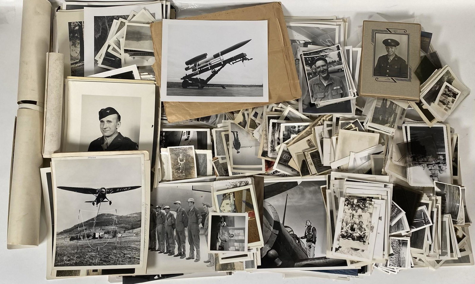 LARGE ARCHIVE OF MILITARY PHOTOGRAPHS: WWII, KOREA AND VIETNAM