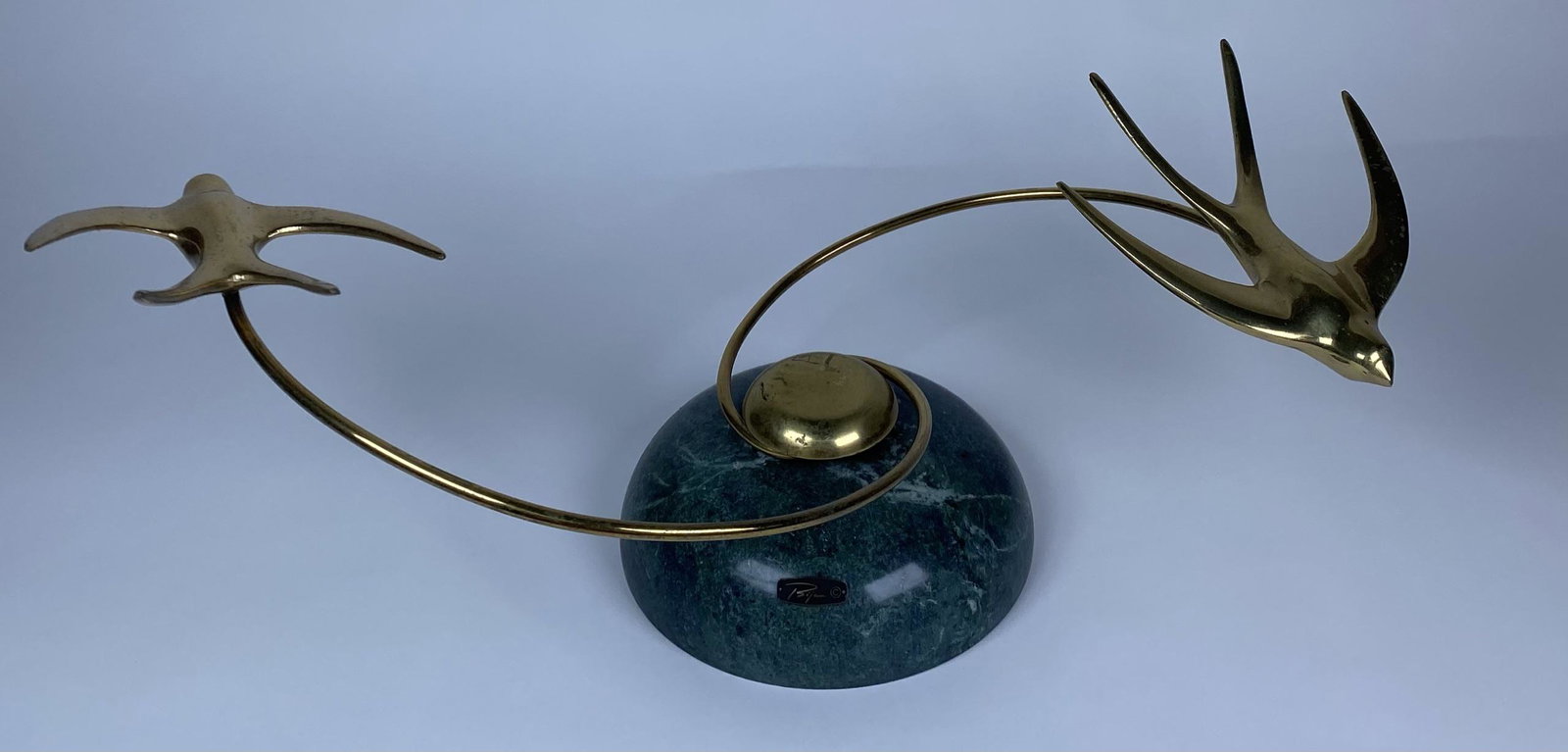 BIJAN KINETIC SCULPTURE - BIRDS IN FLIGHT: 8"H, 20"DIA.