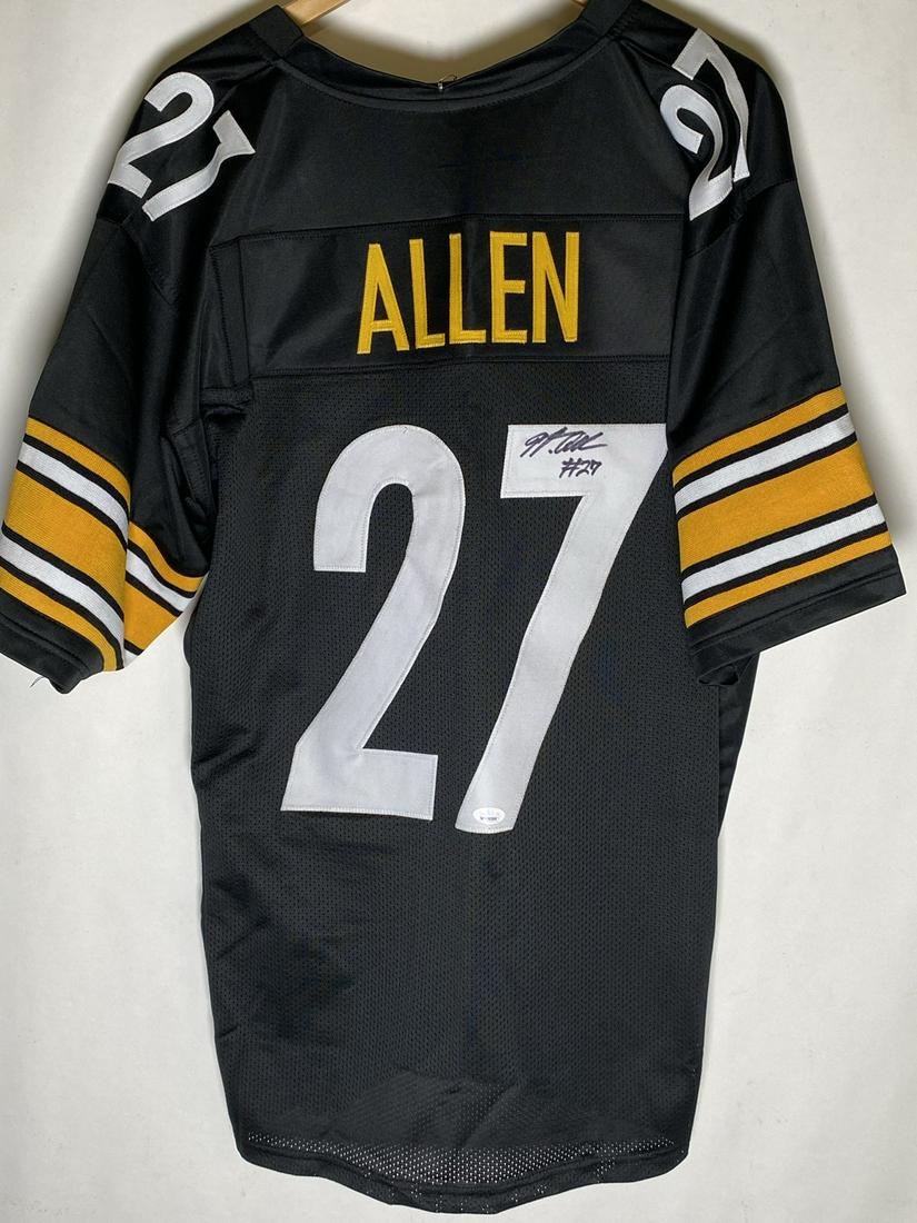 MARCUS ALLEN AUTOGRAPHED STEELERS JERSEY: COA BY JSA. XL