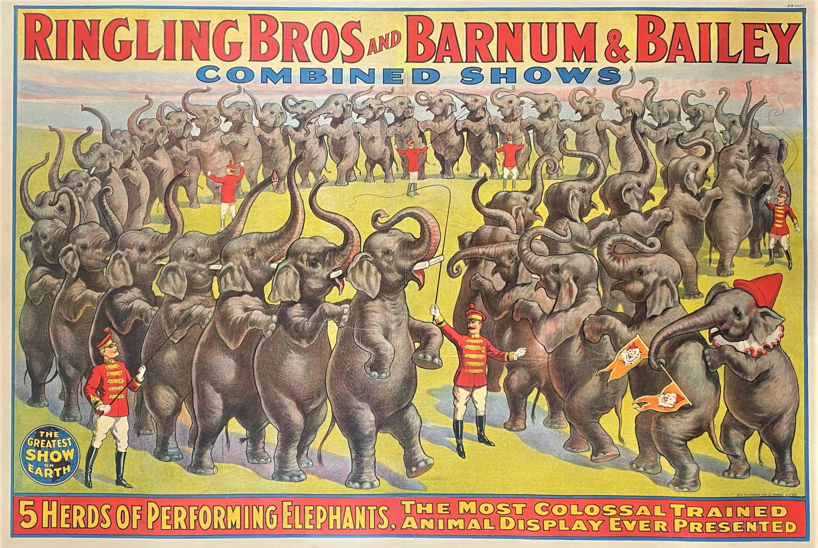 RINGLING BROS. AND BARNUM & BAILEY CIRCUS POSTER (1 of 1)