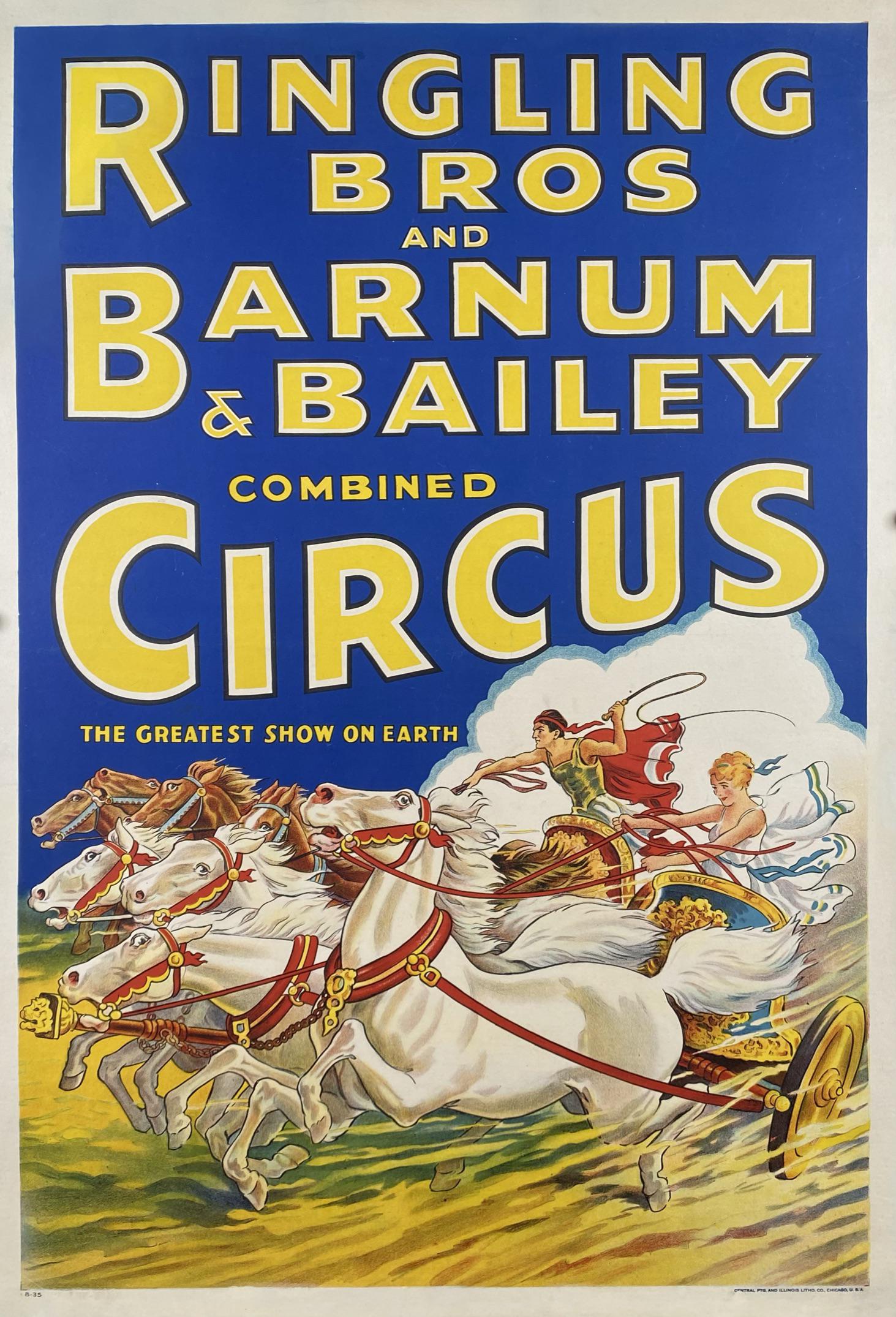 RINGLING BROS. AND BARNUM & BAILEY CIRCUS POSTER (1 of 1)