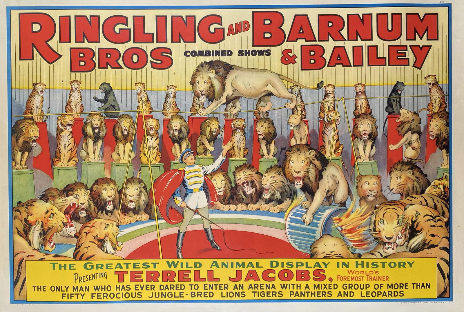 RINGLING BROS. AND BARNUM & BAILEY CIRCUS POSTER (1 of 1)