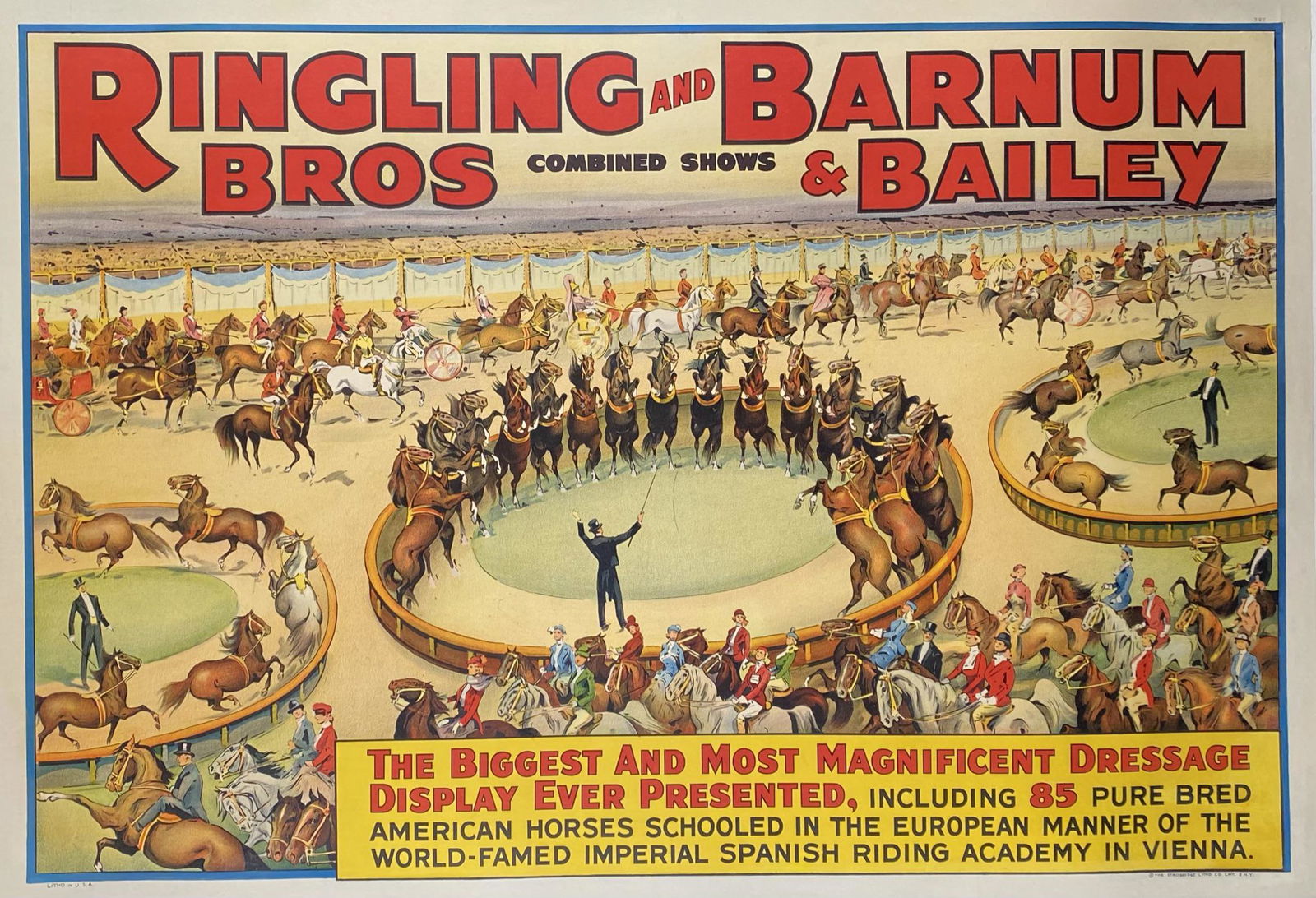 RINGLING BROS. AND BARNUM & BAILEY CIRCUS POSTER (1 of 1)