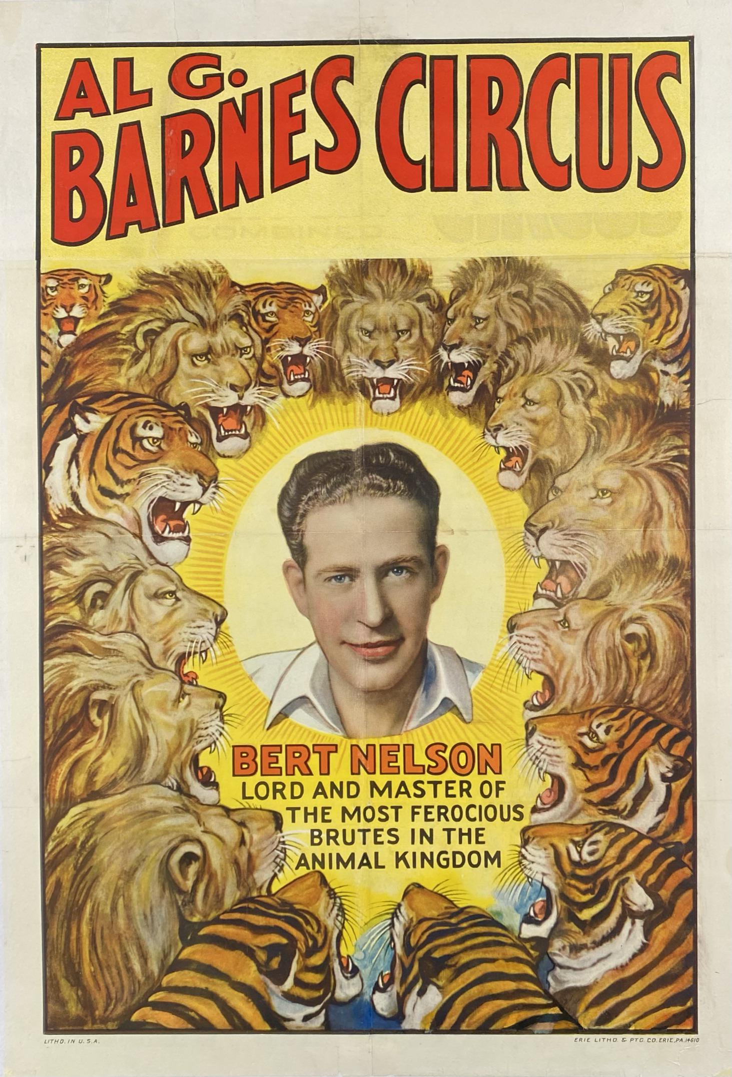 AL G. BARNES CIRCUS POSTER (1 of 1)