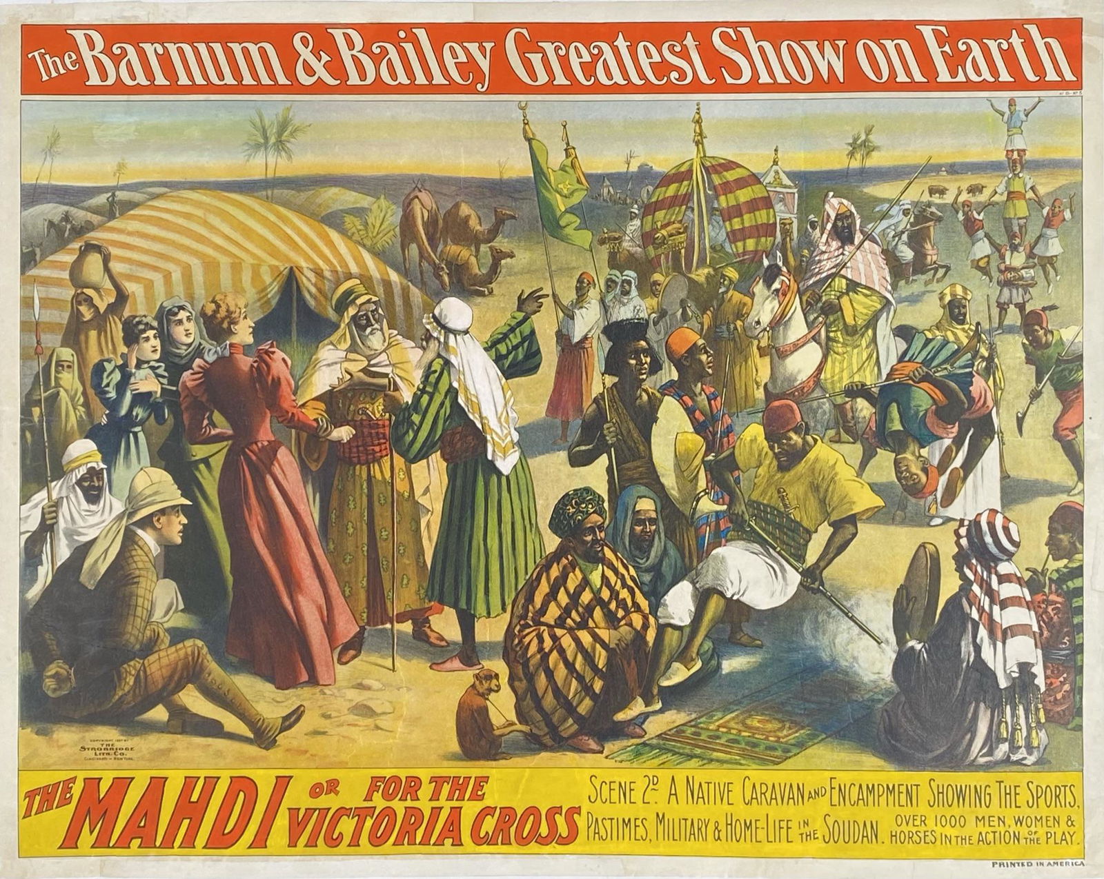 BARNUM & BAILEY CIRCUS POSTER (1 of 1)