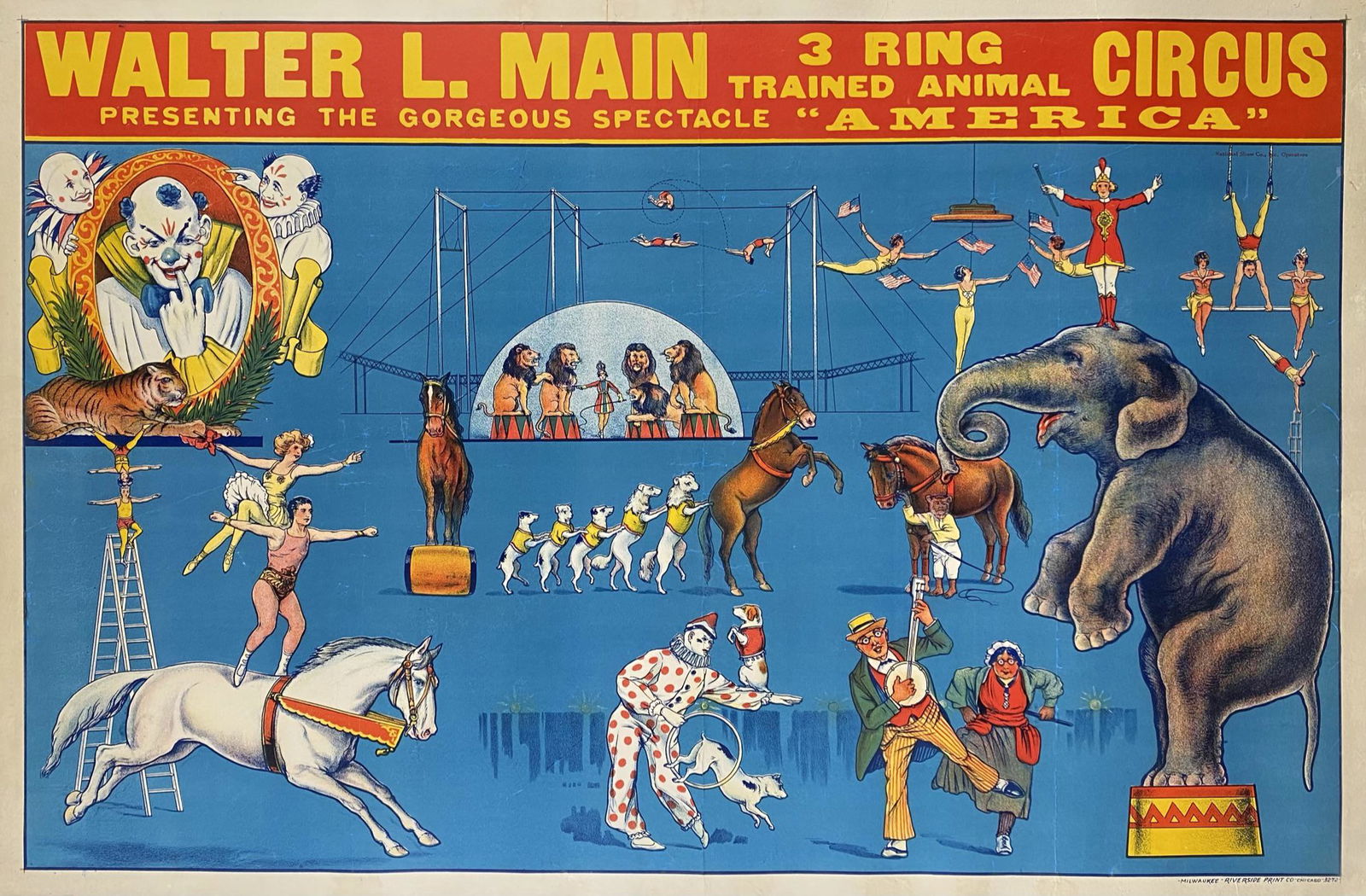 WALTER L. MAIN CIRCUS POSTER (1 of 1)